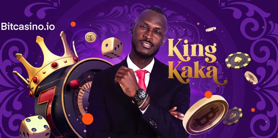 king kaka lands lucrative double sponsorship with bitcasino gaming